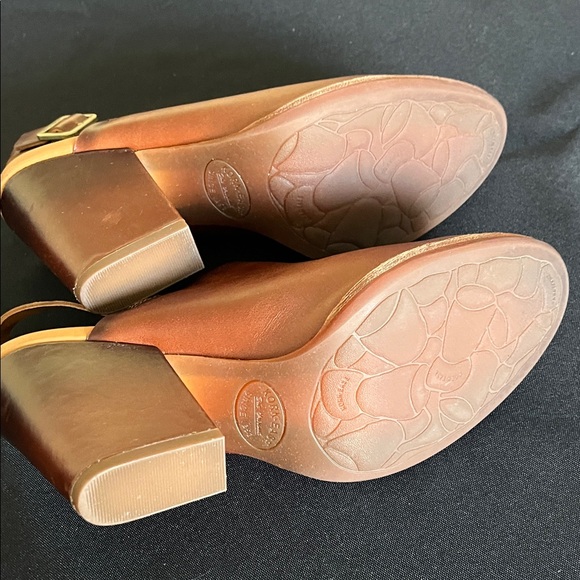 KORK-EASE! Brown Leather Slingback Heels! Size 7! EUC! - Picture 7 of 9